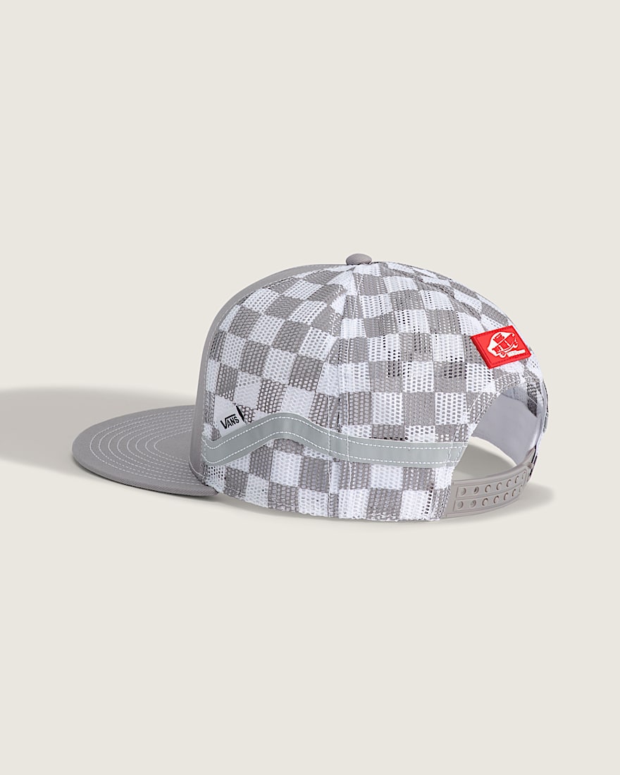Vans Doren Approved Checkerboard Hat VANS Checkerboard Grey ALT2