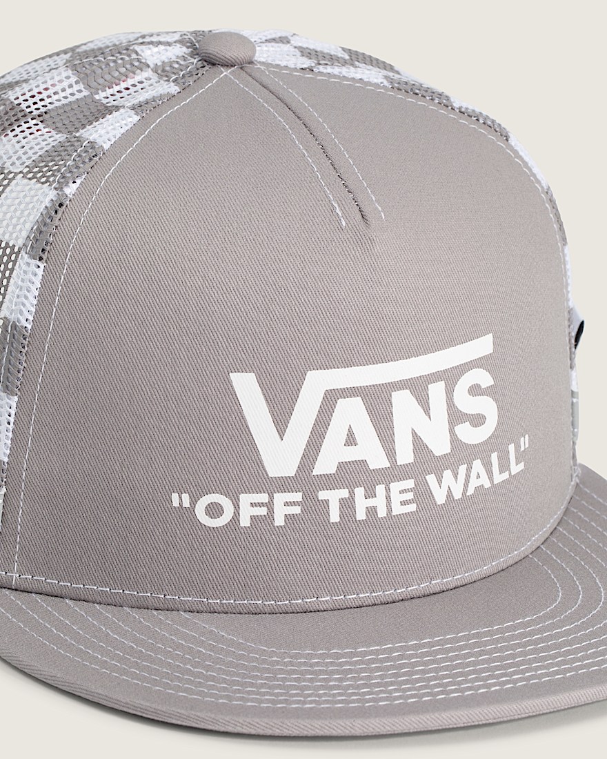 Vans Doren Approved Checkerboard Hat VANS Checkerboard Grey ALT1