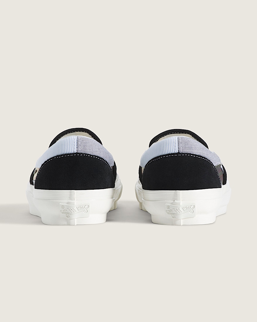 Premium Classic SlipOn Shoe VANS Blue Black ALT3