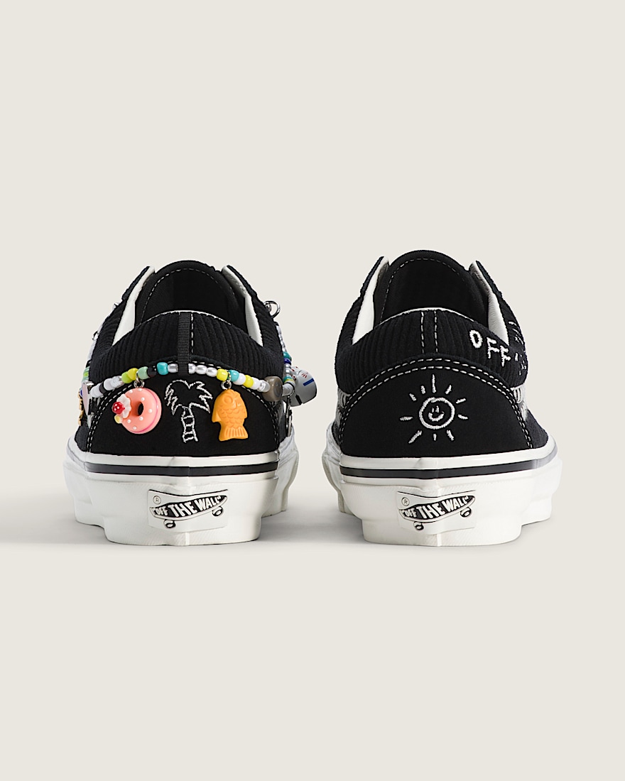 Premium Old Skool Shoe VANS Black  Marshmallow White ALT3