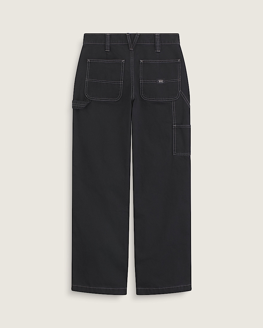 Chore Mid Rise Straight Pants VANS Black ALT1