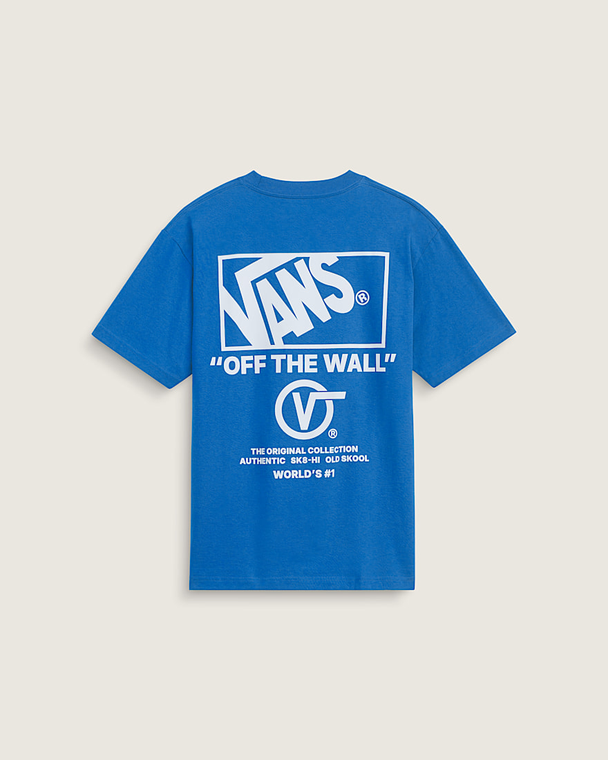 Stacked Hi TShirt VANS Classic Blue HERO