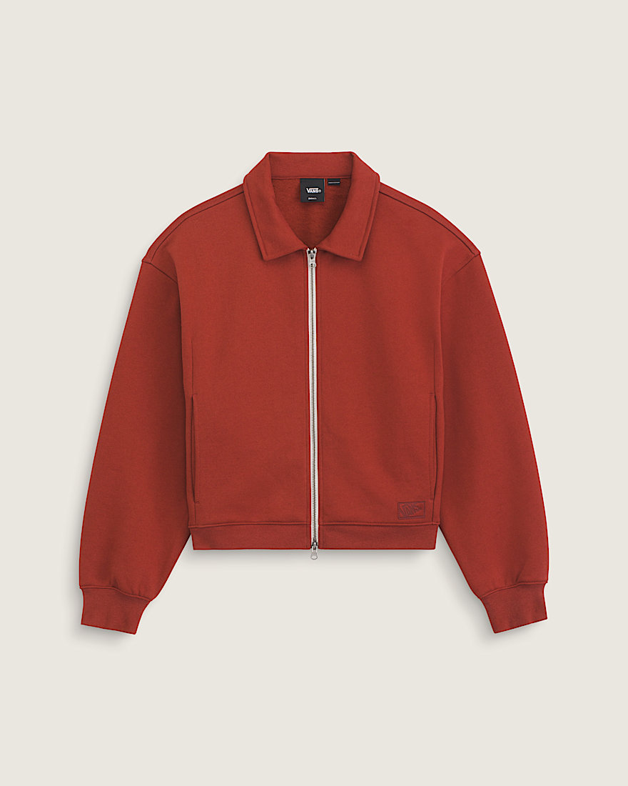 Alanna Fleece Jacket VANS Poppy Ember Red HERO
