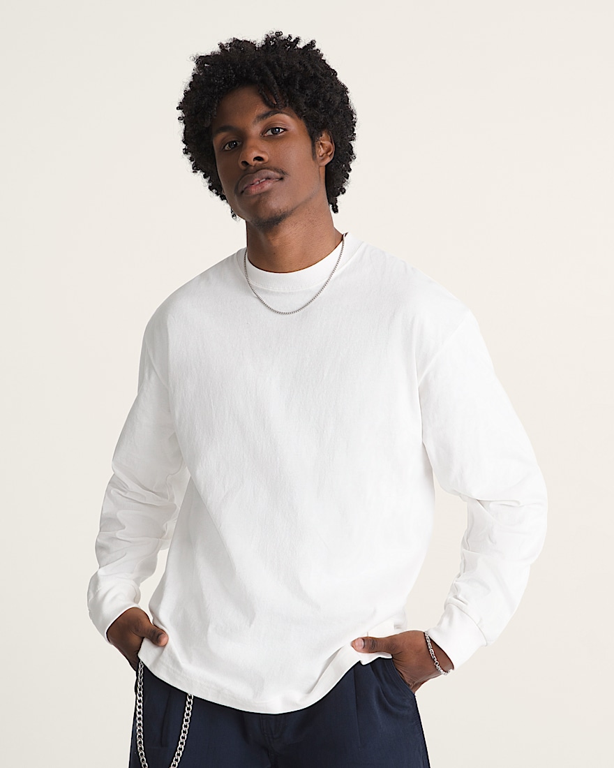 Long Sleeve TShirt VANS Egret White ALT2