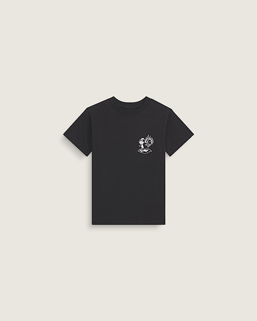 Little Kids Dusters TShirt VANS Black ALT1