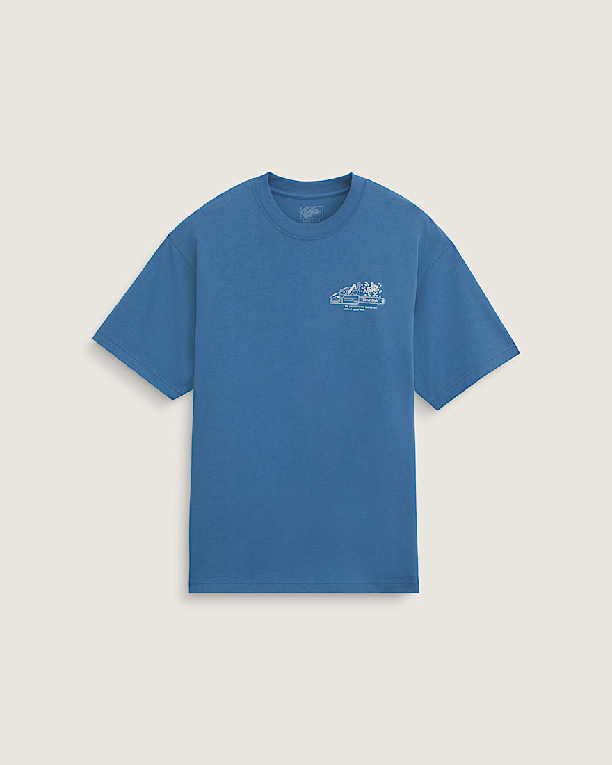 Dirt Trip TShirt VANS True Navy Blue ALT1