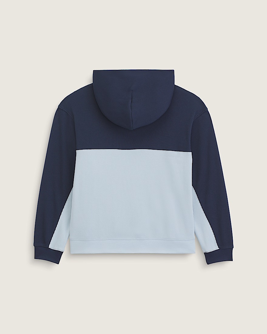 Vans X Rowan Quarter Zip Hoodie VANS Parisian Night Blue  Soft Slate Blue ALT1
