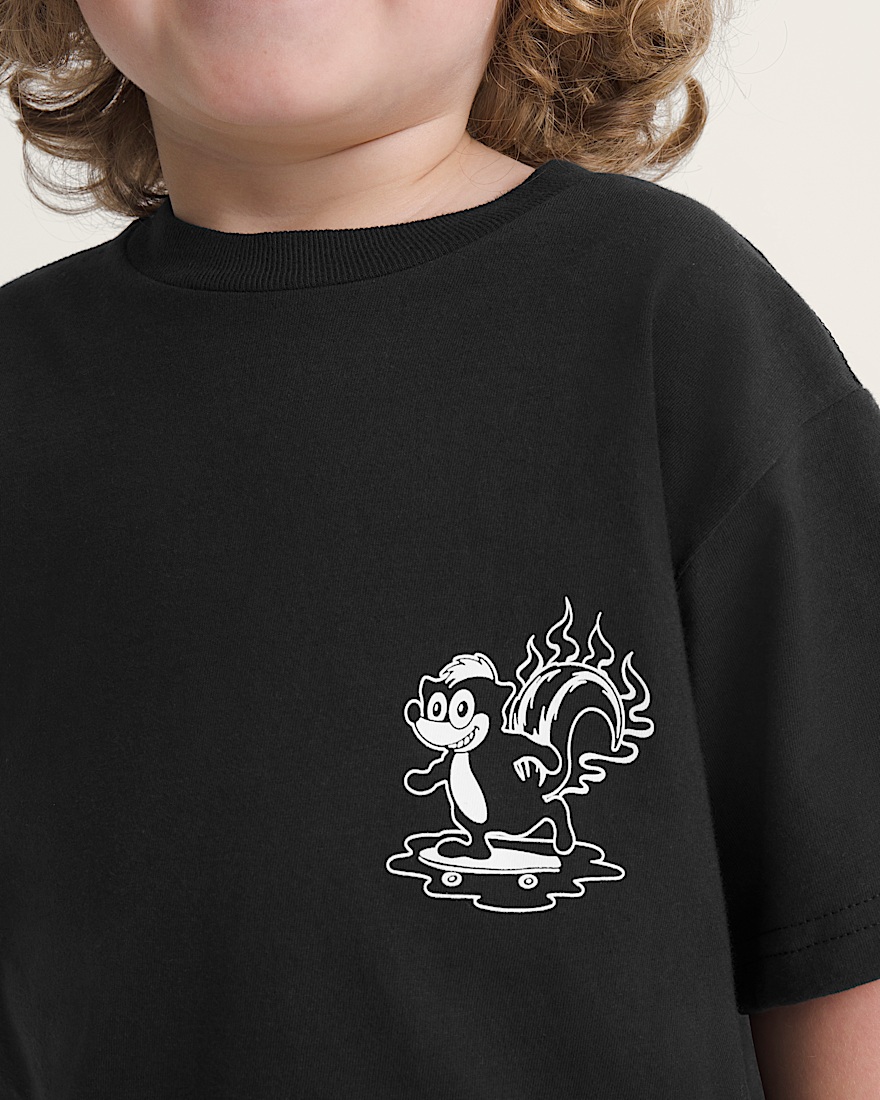 Little Kids Dusters TShirt VANS Black ALT4