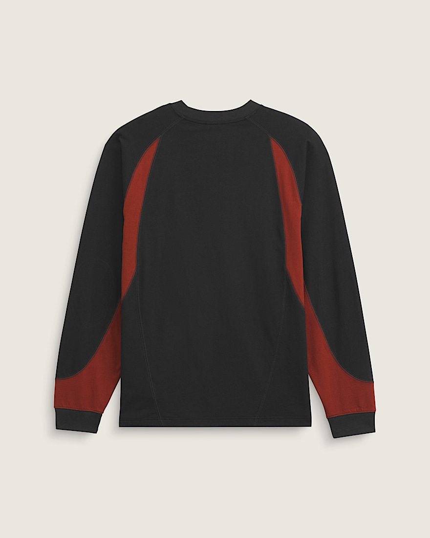 Retro Sport Long Sleeve TShirt VANS Black ALT1