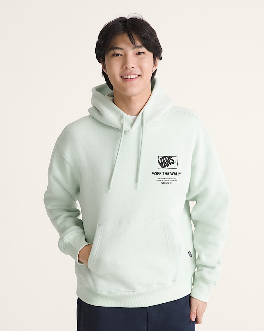 Stacked Hi Pullover Hoodie VANS Dusty Mint Green ALT2