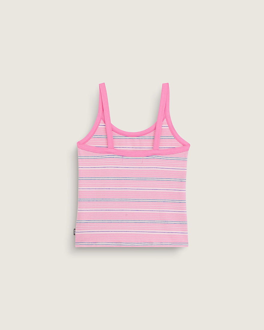 Niki Striped Tank Top VANS Fizz Pink ALT1