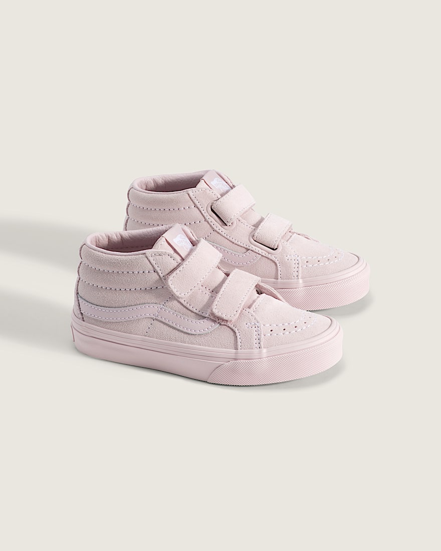 Little Kids Sk8Mid V Shoe VANS Pale Petal Pink ALT1