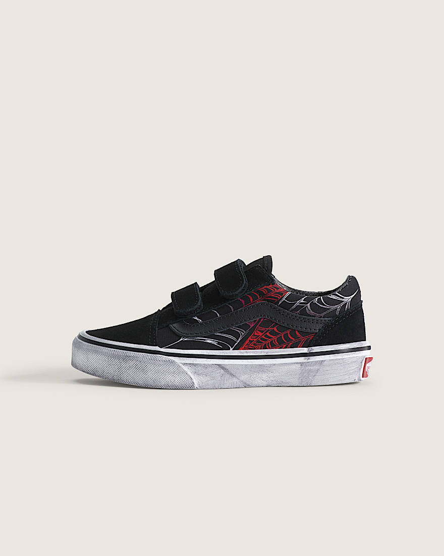 Little Kids Old Skool V Halloween Shoe VANS Black HERO