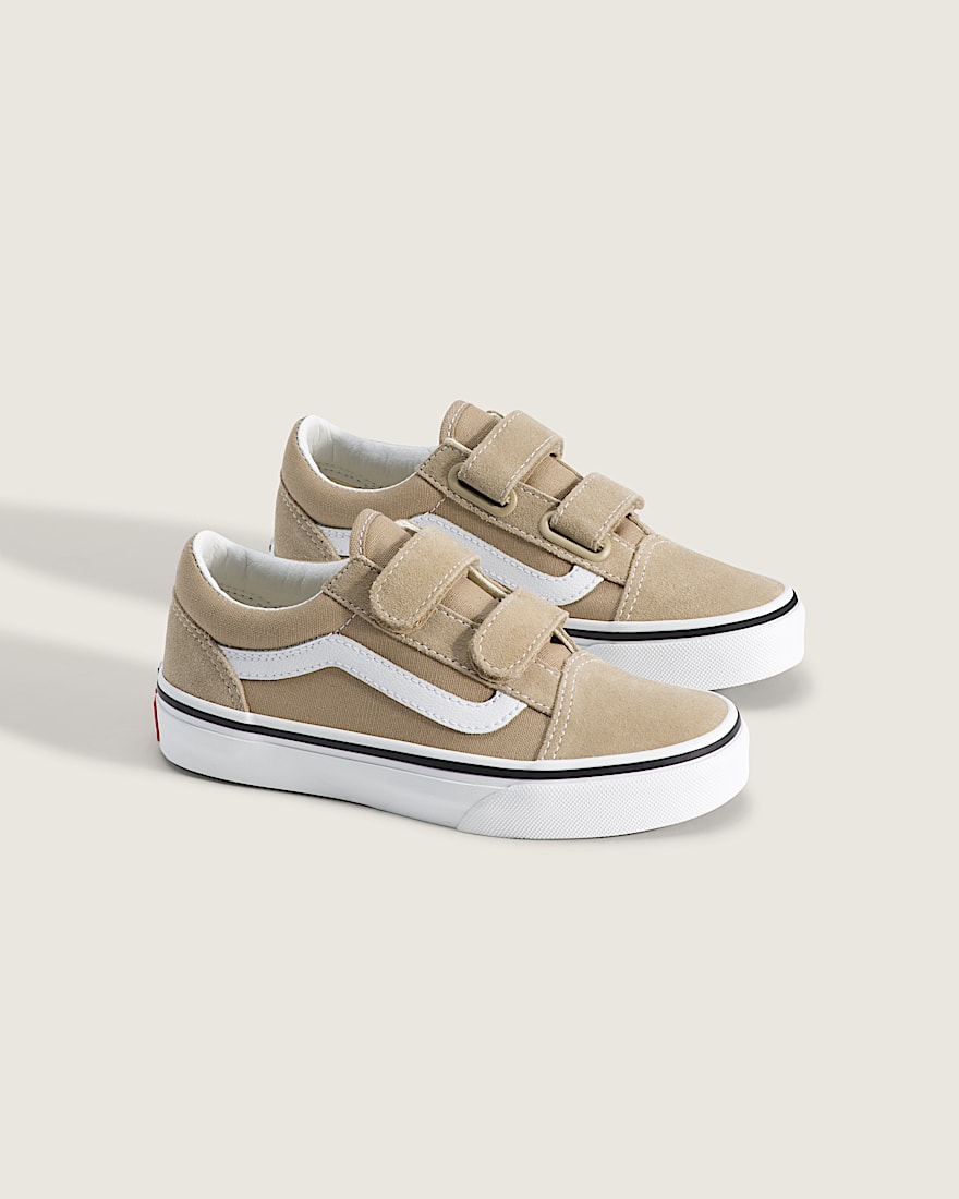 Little Kids Old Skool V Shoe VANS Incense Beige ALT1