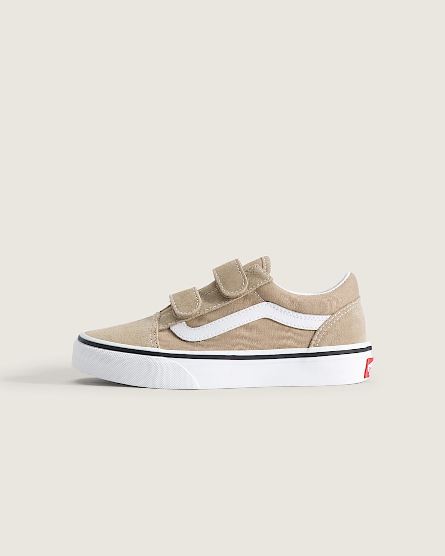 Little Kids Old Skool V Shoe VANS Incense Beige HERO
