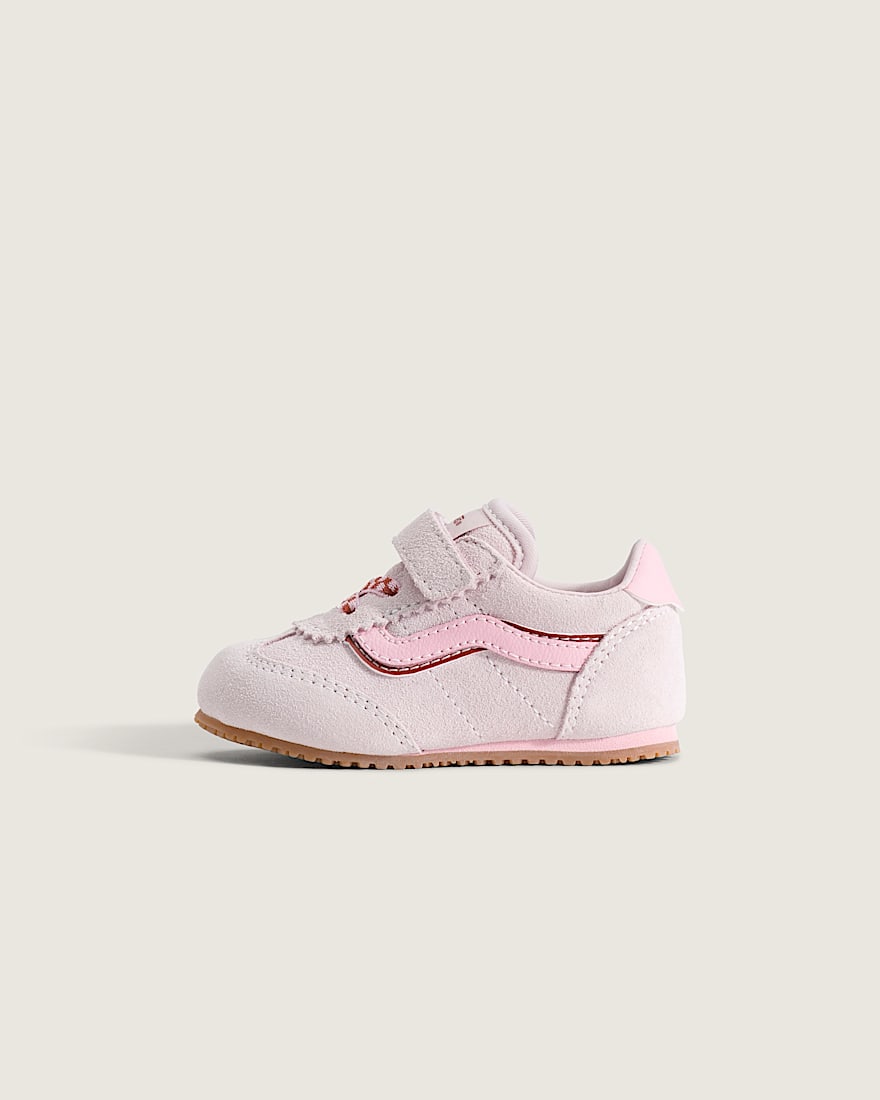 Toddler Super Lowpro V Shoe VANS Pale Petal Pink HERO