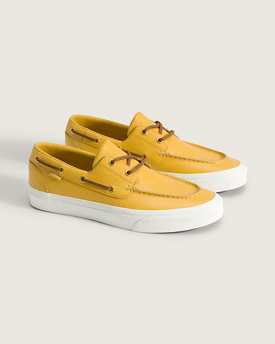 2Eyelet Boat Shoe VANS Spicy Mustard Yellow ALT1