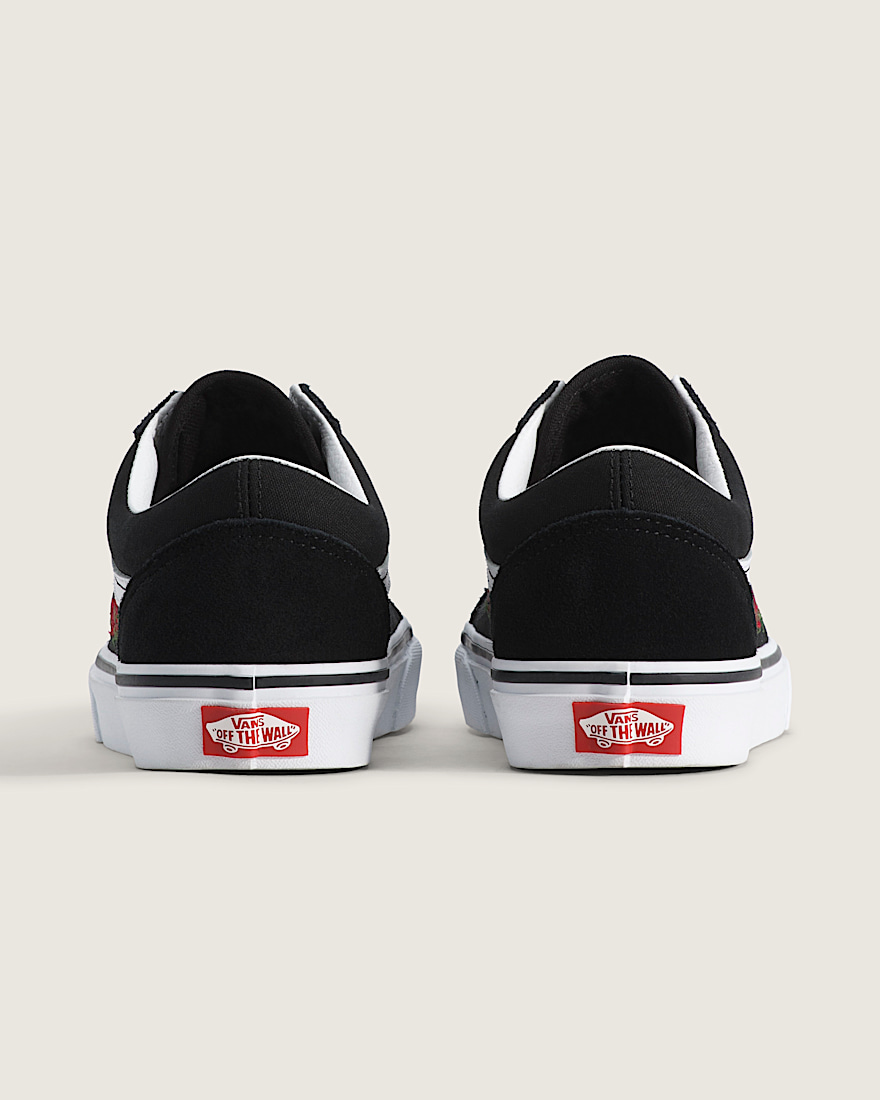 Old Skool Shoe VANS Black Red ALT3