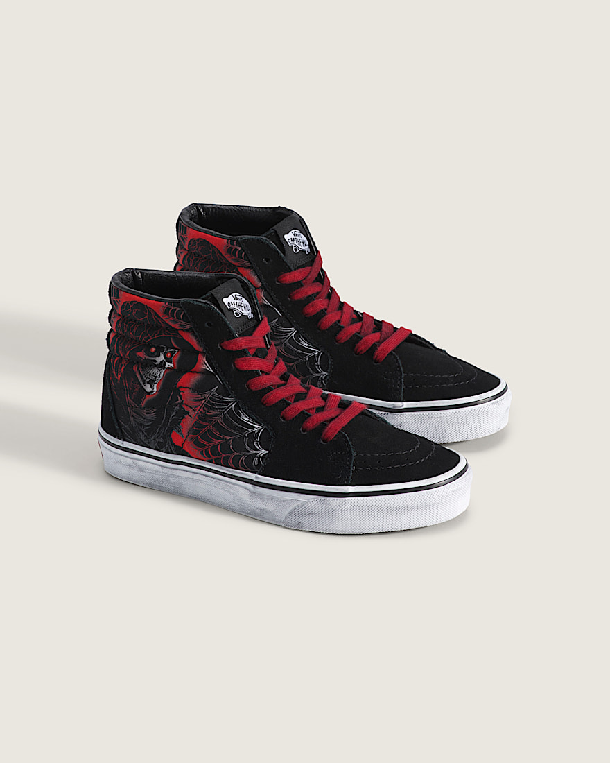 Big Kids Sk8Hi Halloween Shoe VANS Black ALT1