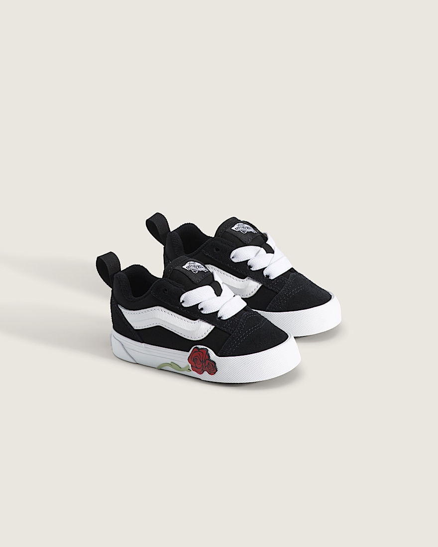 Toddler Knu Skool Shoe VANS Black  White ALT1