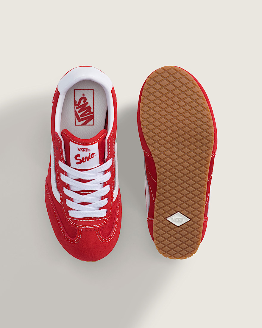 Little Kids Super Lowpro Shoe VANS Racing Red ALT2