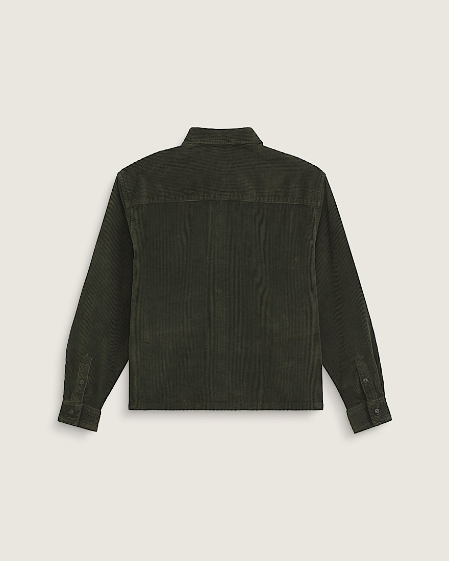 Martinez Overshirt VANS Obsidian Fern Green ALT1