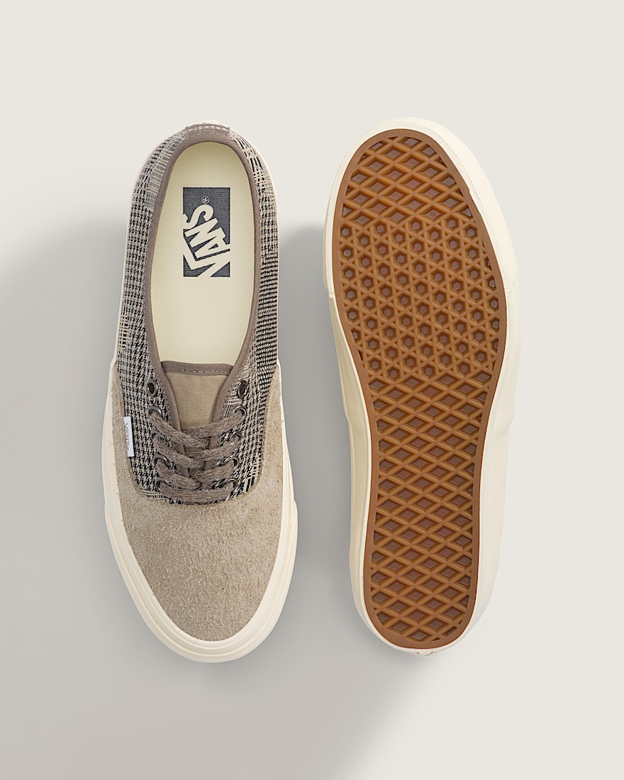 Premium Authentic Shoe VANS Herringbone Brown Black ALT2