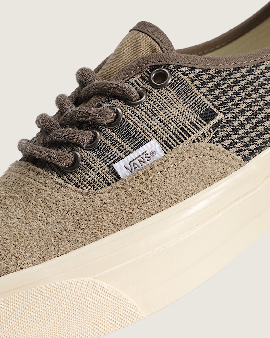 Premium Authentic Shoe VANS Herringbone Brown Black ALT4