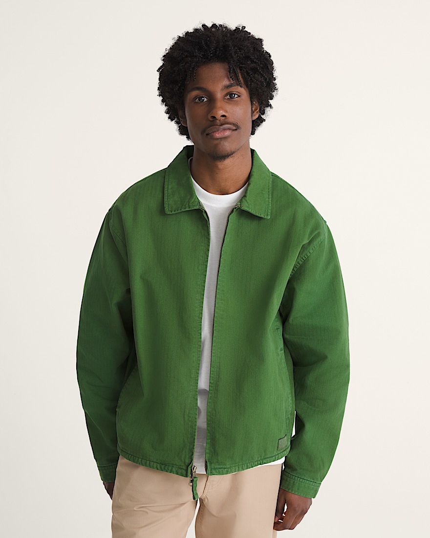 Herringbone Jacket VANS Green Balsam ALT2