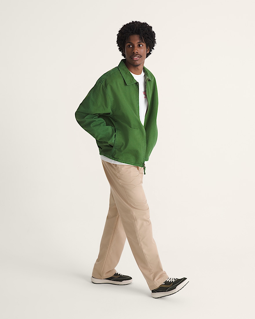 Herringbone Jacket VANS Green Balsam ALT4