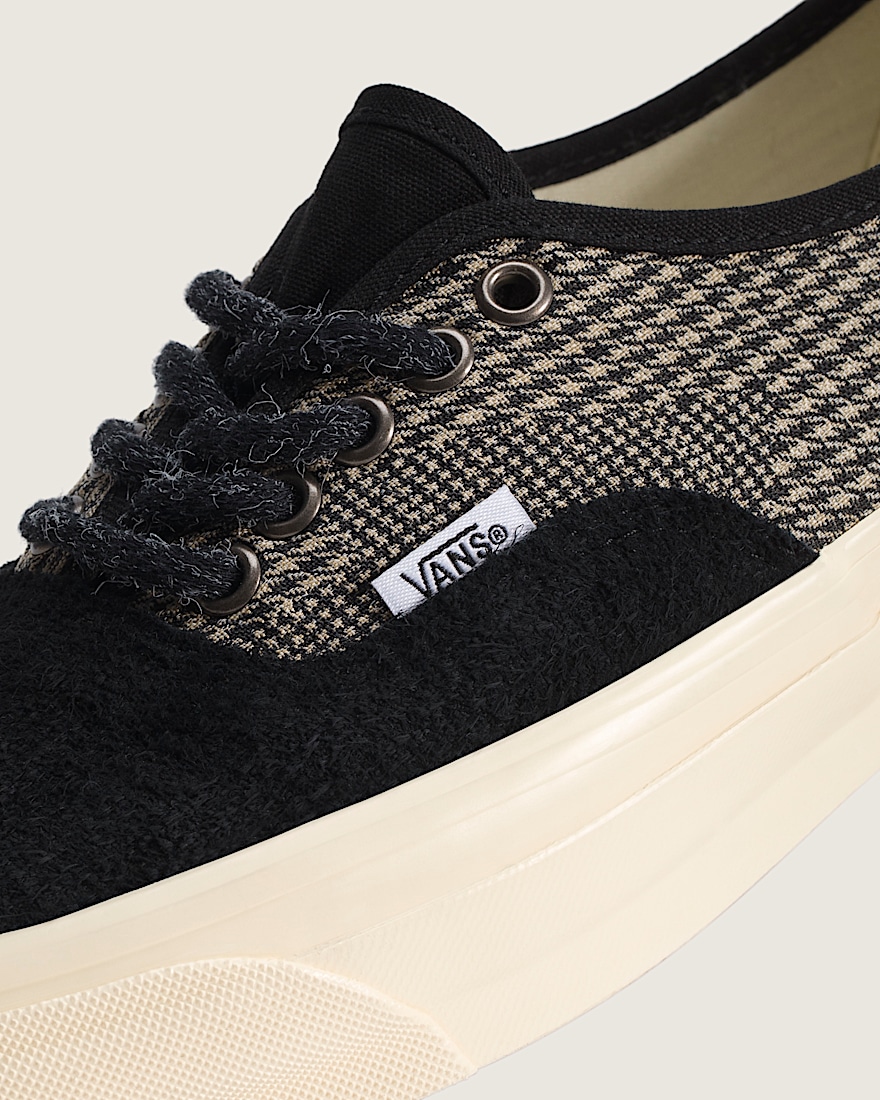 Premium Authentic Shoe VANS Herringbone Black Tan Brown ALT4
