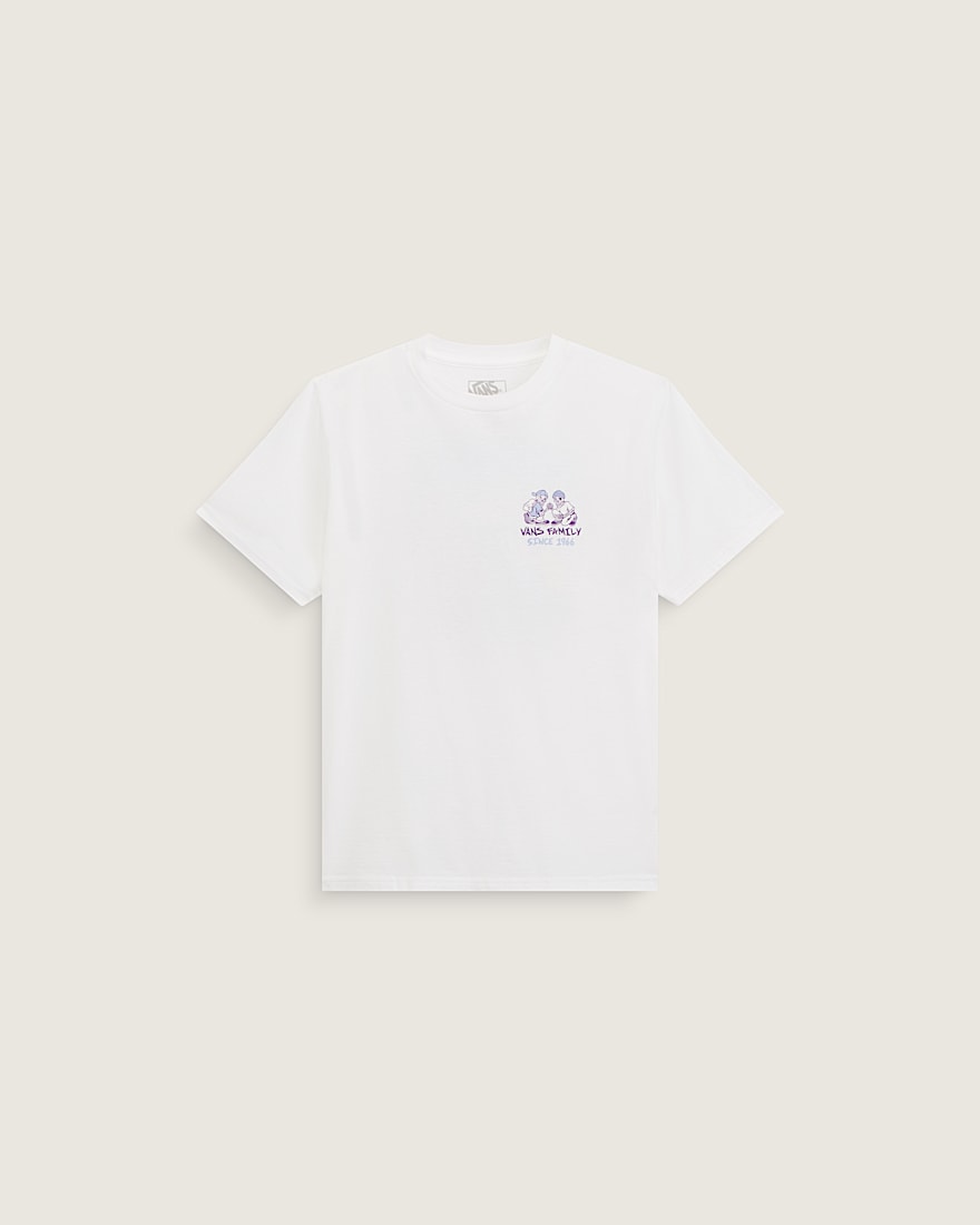 Kids Checker Bros TShirt VANS White ALT1