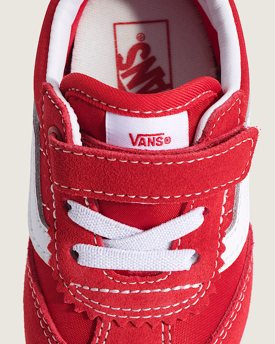 Toddler Super Lowpro V Shoe VANS Racing Red ALT4