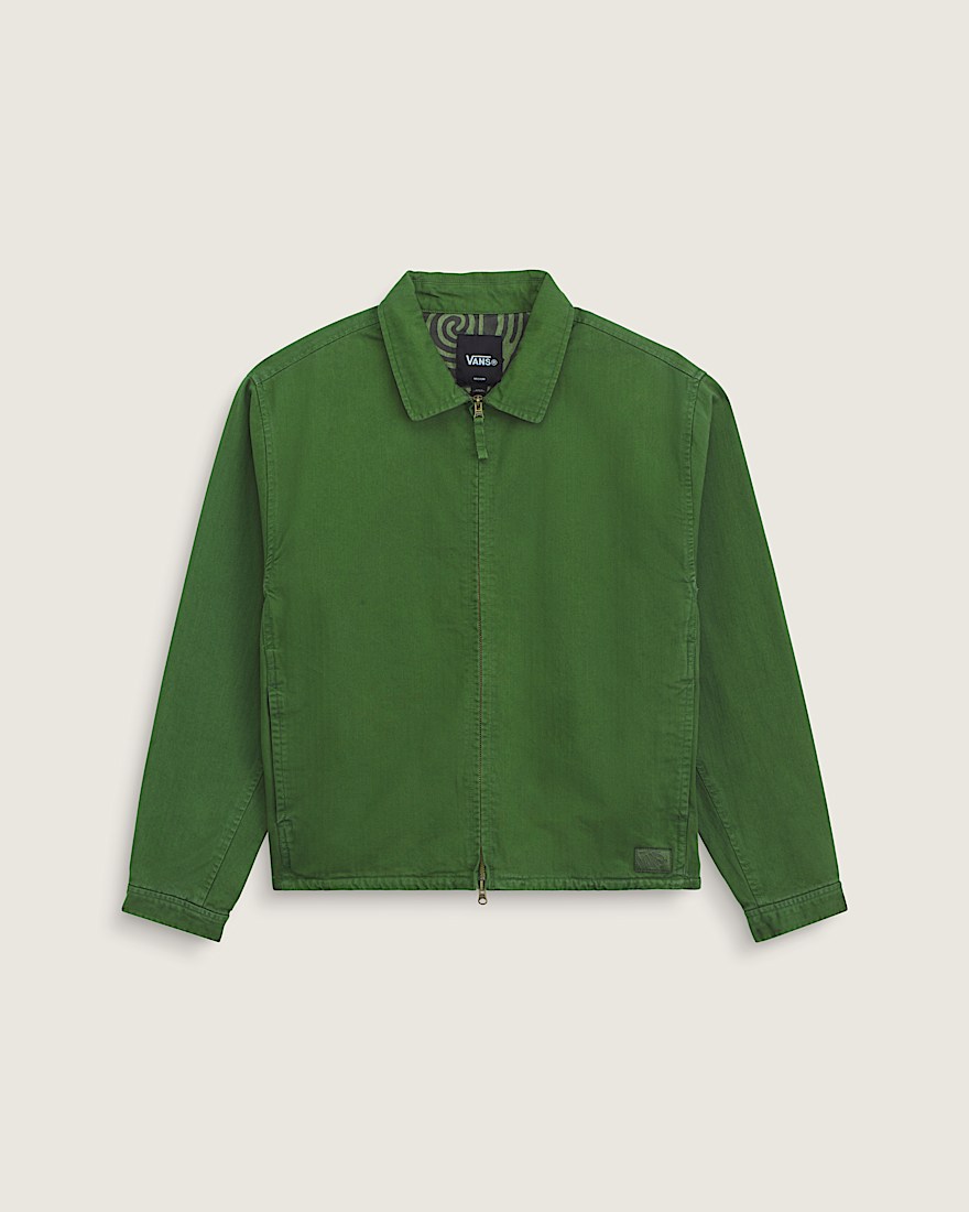 Herringbone Jacket VANS Green Balsam HERO