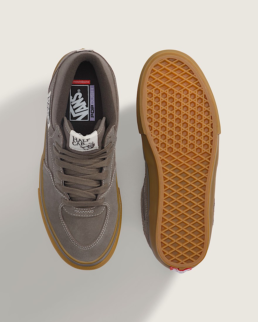 Skate Half Cab Shoe VANS Walnut  Gum ALT2