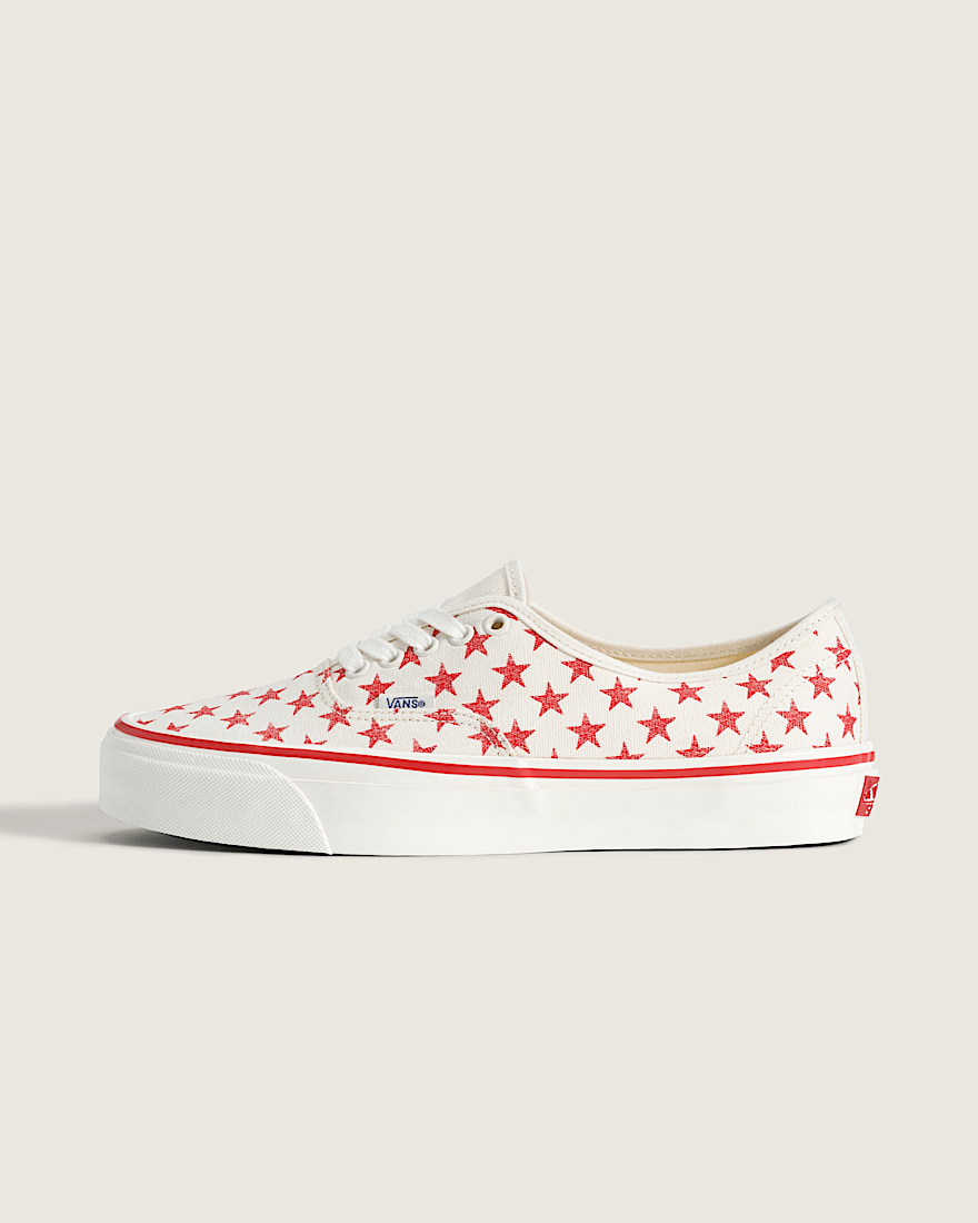 Premium Authentic Shoe VANS Racing Red Marshmallow White HERO