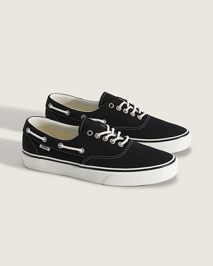 Authentic Boat Shoe VANS Heavyweight Canvas Black  Marshmallow ALT1