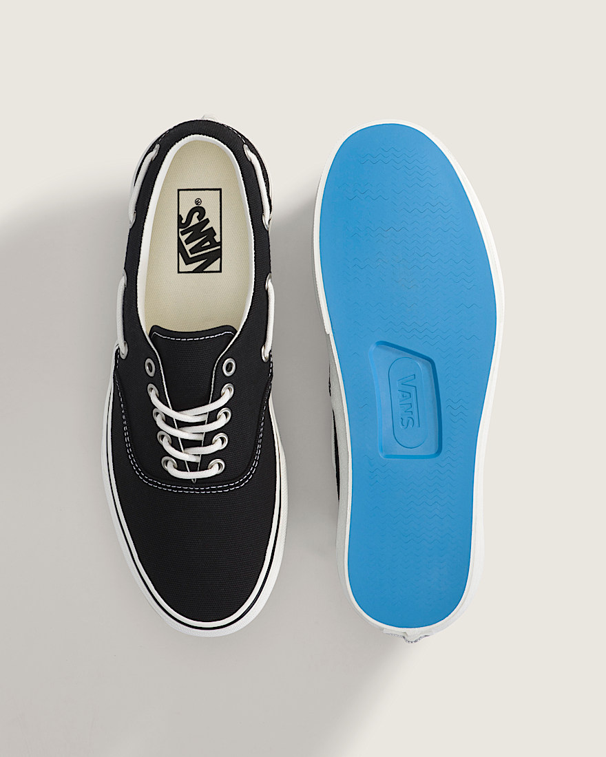 Authentic Boat Shoe VANS Heavyweight Canvas Black  Marshmallow ALT2