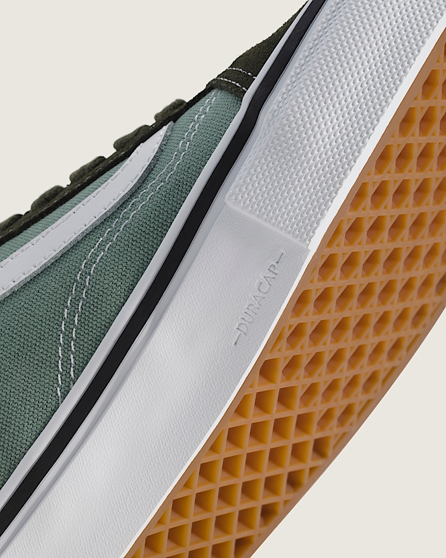 Skate Old Skool Shoe VANS Obsidian Fern Green ALT5
