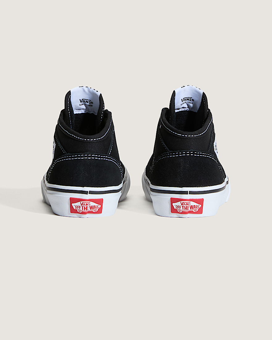 Little Kids Half Cab Decon Shoe VANS Black True White ALT3