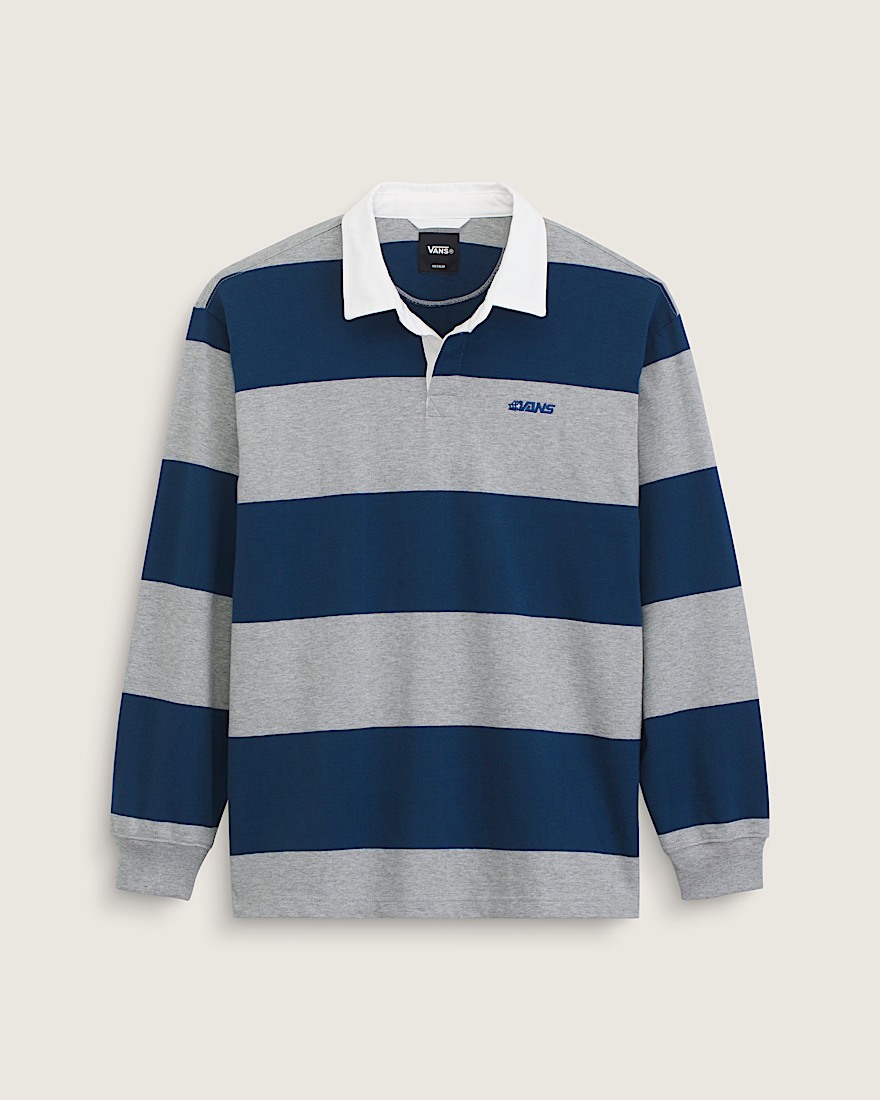 Ward Stripe Rugby Knit VANS Cement Heather HERO