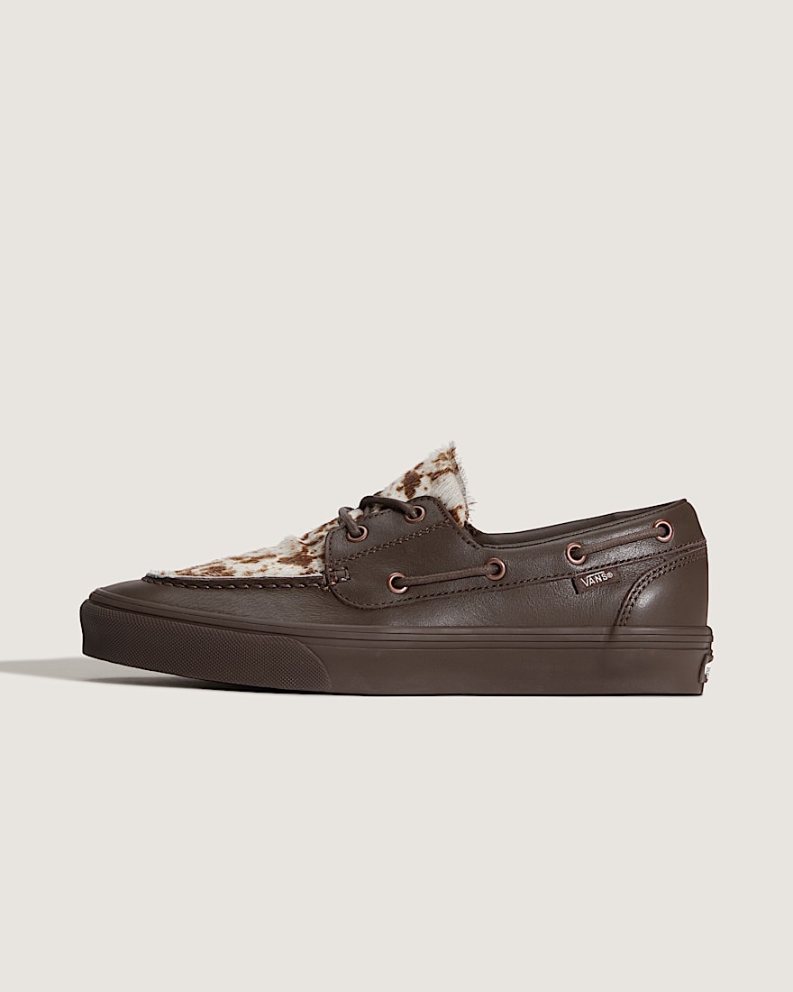 2Eyelet Boat Shoe VANS Dark Brown HERO