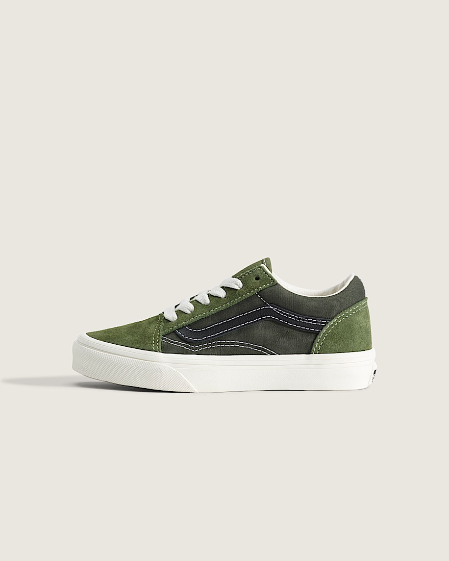 Little Kids Old Skool Shoe VANS Green Balsam HERO
