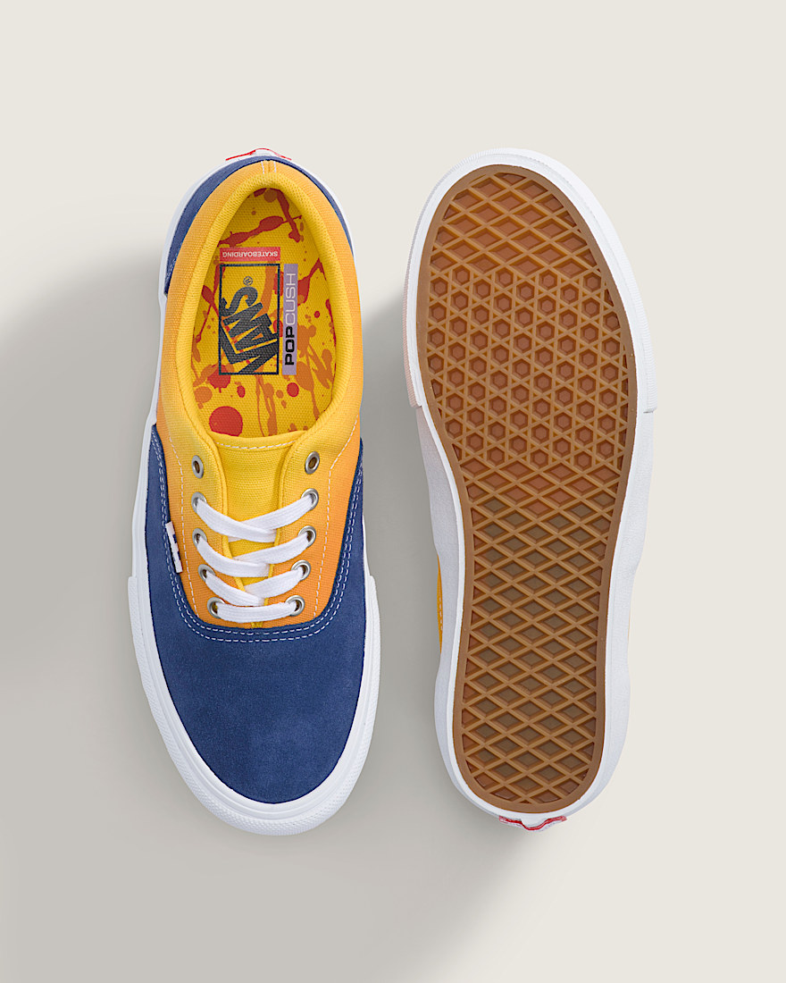 Skate Era Shoe VANS Gradient Navy Blue Yellow ALT2