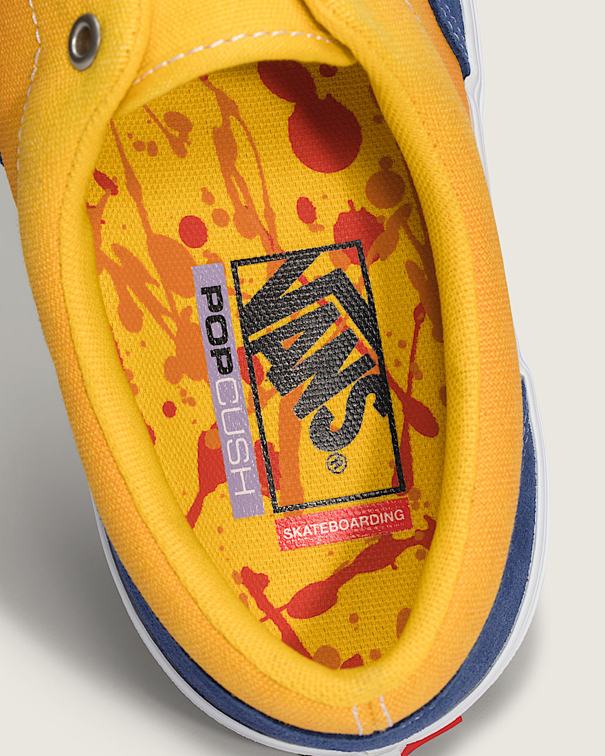 Skate Era Shoe VANS Gradient Navy Blue Yellow ALT4
