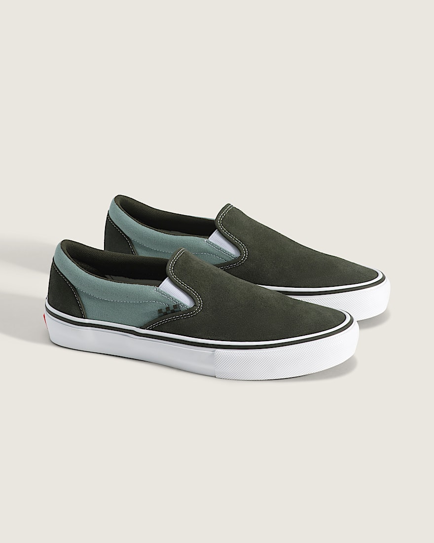 Skate SlipOn Shoe VANS Obsidian Fern Green ALT1