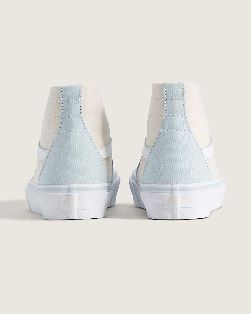 Sk8Hi Tapered Shoe VANS Marshmallow White  Dawn Mist Blue ALT3