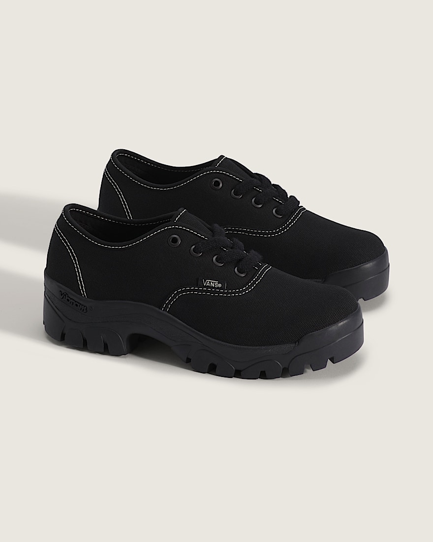 Premium Authentic Oxford Vibram Shoe VANS Black ALT1