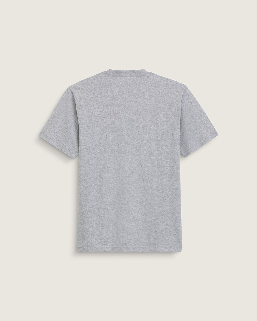 Left Chest TShirt VANS Athletic Heather Grey ALT1