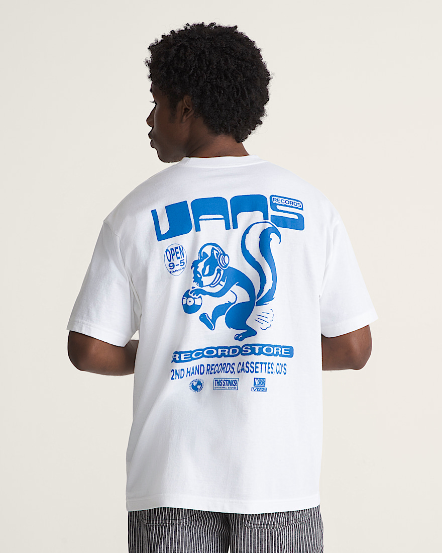 Vans Records TShirt VANS White ALT3